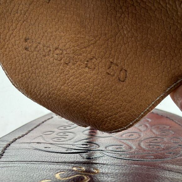 Matisse Women's Leather Beaded Sandals Size 6 - Picture 6 of 8